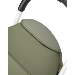 Poussette trio yoyo 3 - châssis blanc pack 6+ siège auto izi go modular x2 by besafe + nacelle olive