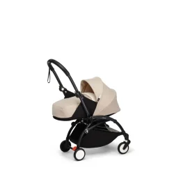 Poussette trio yoyo 3 pack 0+ & 6+ et siège auto aton b2 black - châssis noir - bonpoint