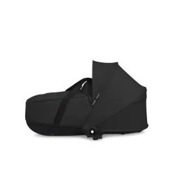 Poussette trio yoyo 3 pack 6+ et siège auto aton b2 black + nacelle yoyo - chassis noir - noir