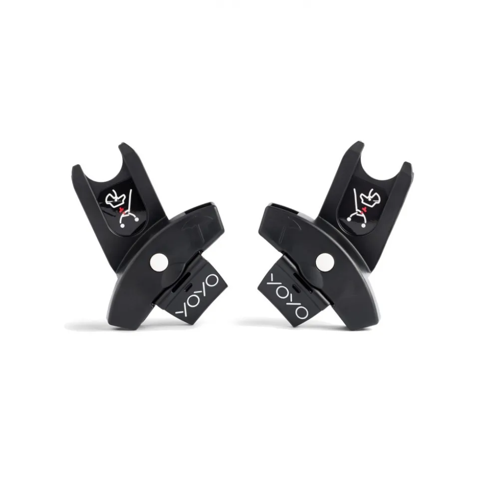 Poussette trio yoyo 3 pack 6+ et siège auto pebble 360 pro² + nacelle yoyo - chassis noir - stone
