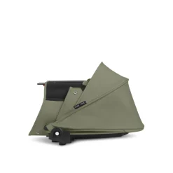Poussette trio yoyo 3 pack 6+ + siège auto cloud t plus black + nacelle yoyo - châssis blanc - olive