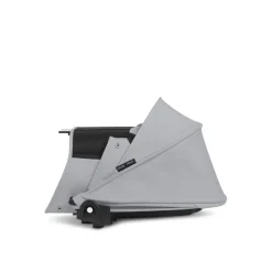 Poussette trio yoyo 3 + siège auto cloud t black + nacelle - châssis blanc - stone