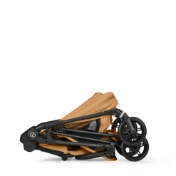 Poussette ultra légère melio carbon 6 cinnamon yellow
