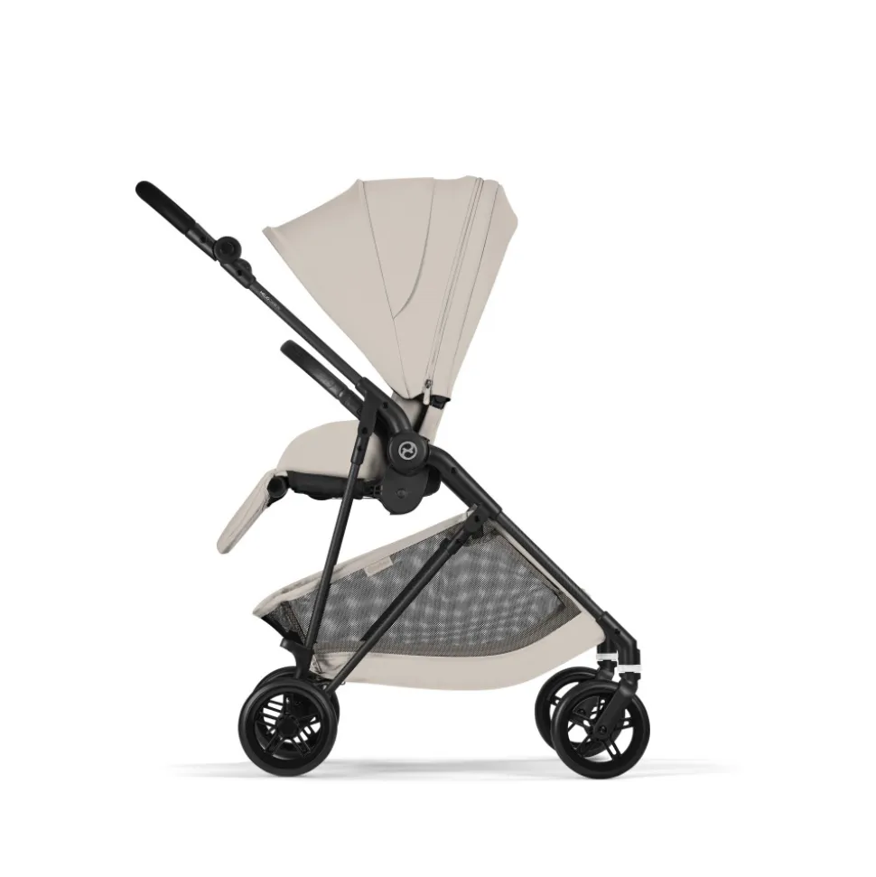 Poussette ultra légère melio carbon 6 dune grey