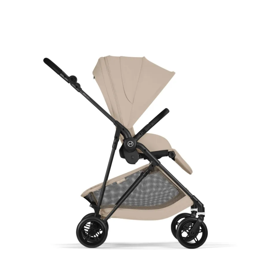 Poussette ultra légère melio carbon 6 almond beige