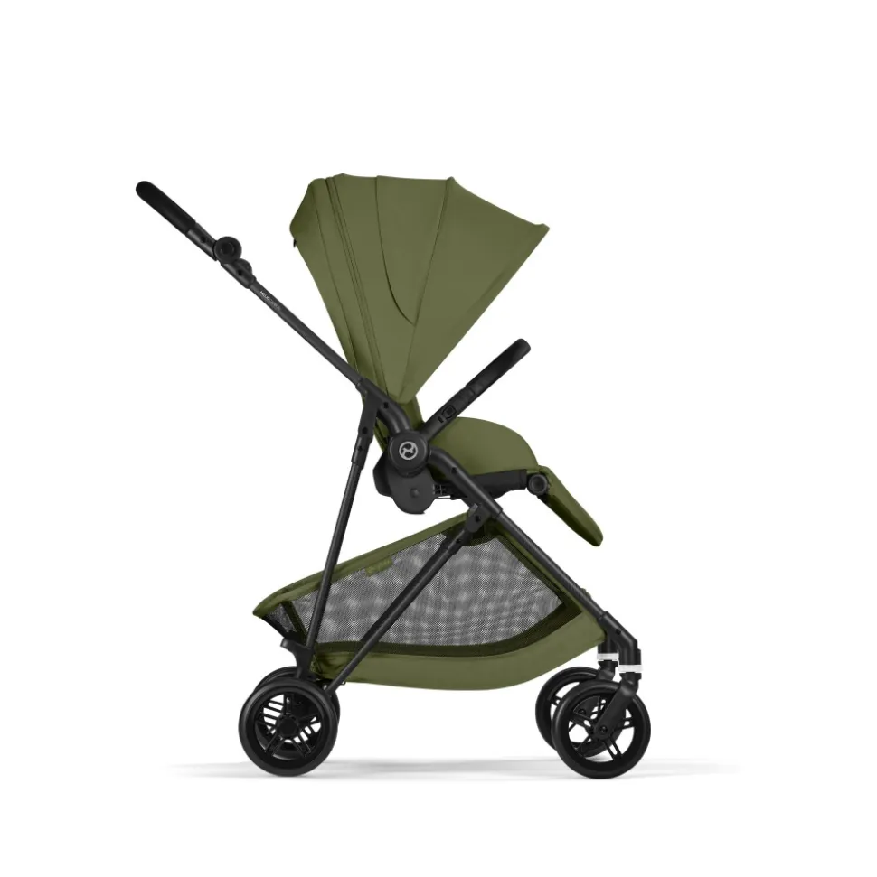Poussette ultra légère melio carbon 6 moss green