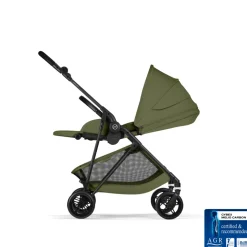 Poussette ultra légère melio carbon 6 moss green