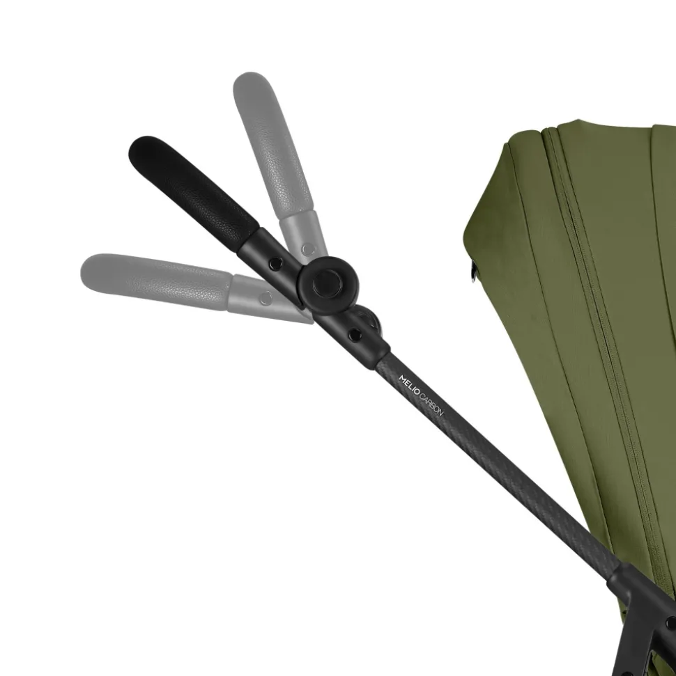 Poussette ultra légère melio carbon 6 moss green