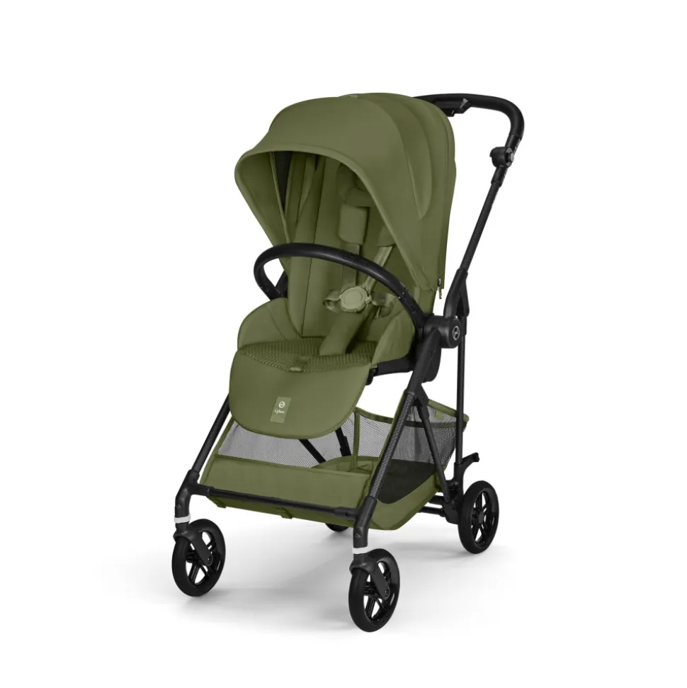 Poussette ultra légère melio carbon 6 moss green