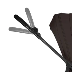 Poussette ultra légère melio carbon 6 chocolate brown
