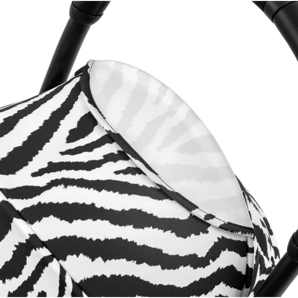 Poussette yoyo 3 châssis blanc pack 6+ zebra - wild collection