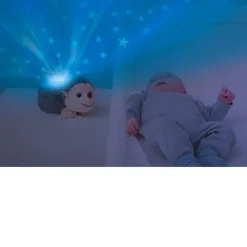 Projecteur musical harry le hérisson apaisant 3 en 1