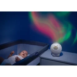 Projecteur ourson polaire beige