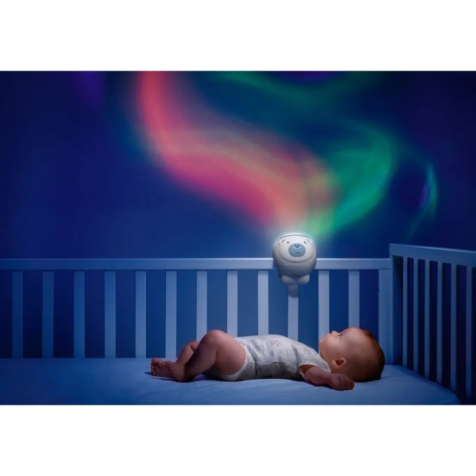 Projecteur ourson polaire bleu