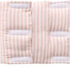 Protège barreaux tour de lit modulable respirant vieux rose