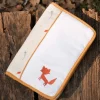 Protège carnet de santé bébé - cache cache en forêt