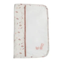 Protège carnet de santé bébé - rose et lili