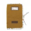 Protège carnet de santé caramel