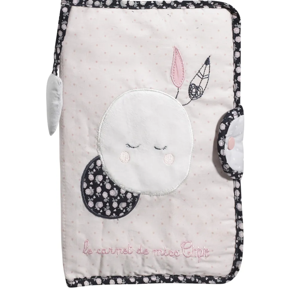 Protège carnet de santé miss fleur de lune