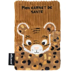 Protège carnet de santé spéculos le tigre