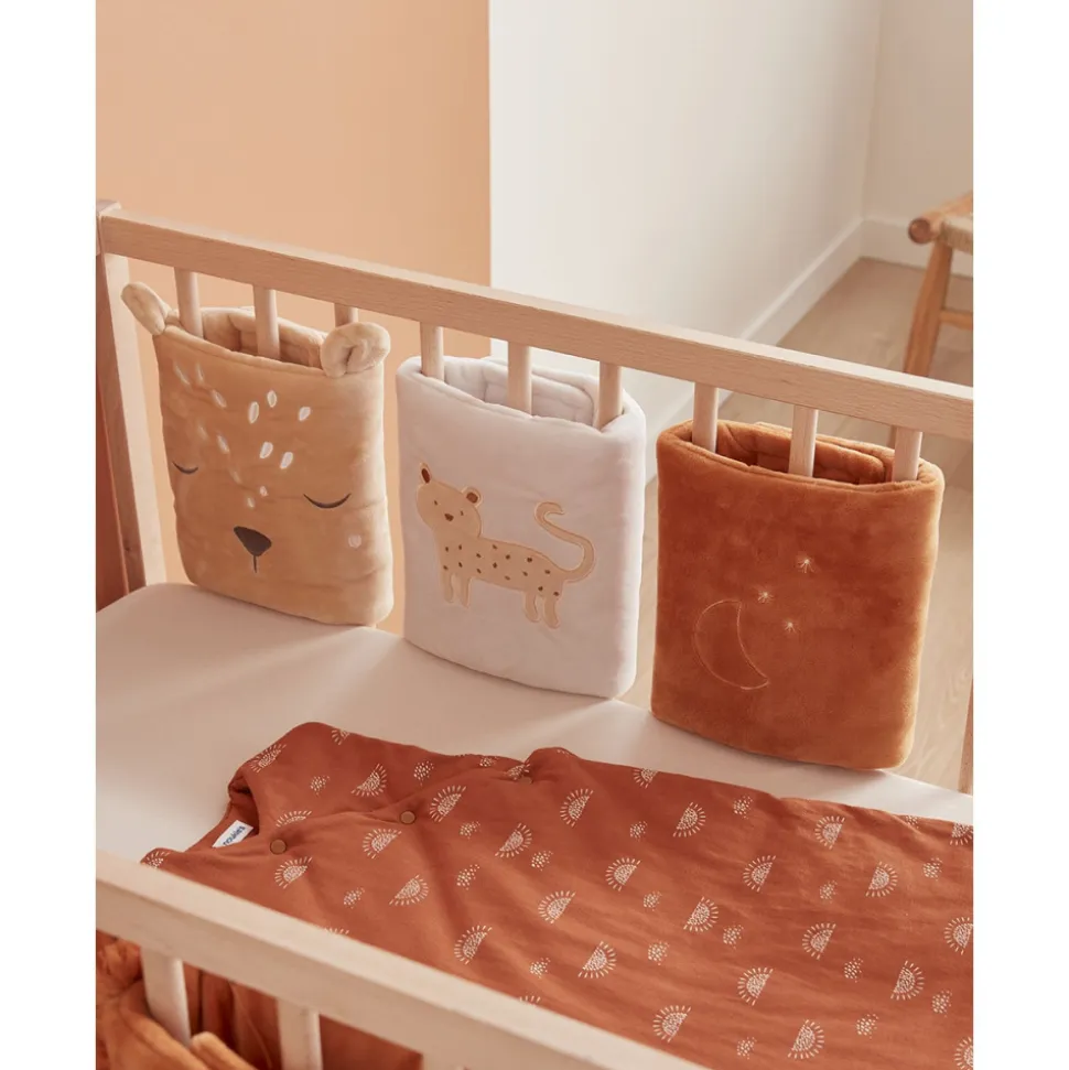6 protèges barreaux pour lits et parcs bébé multicolore