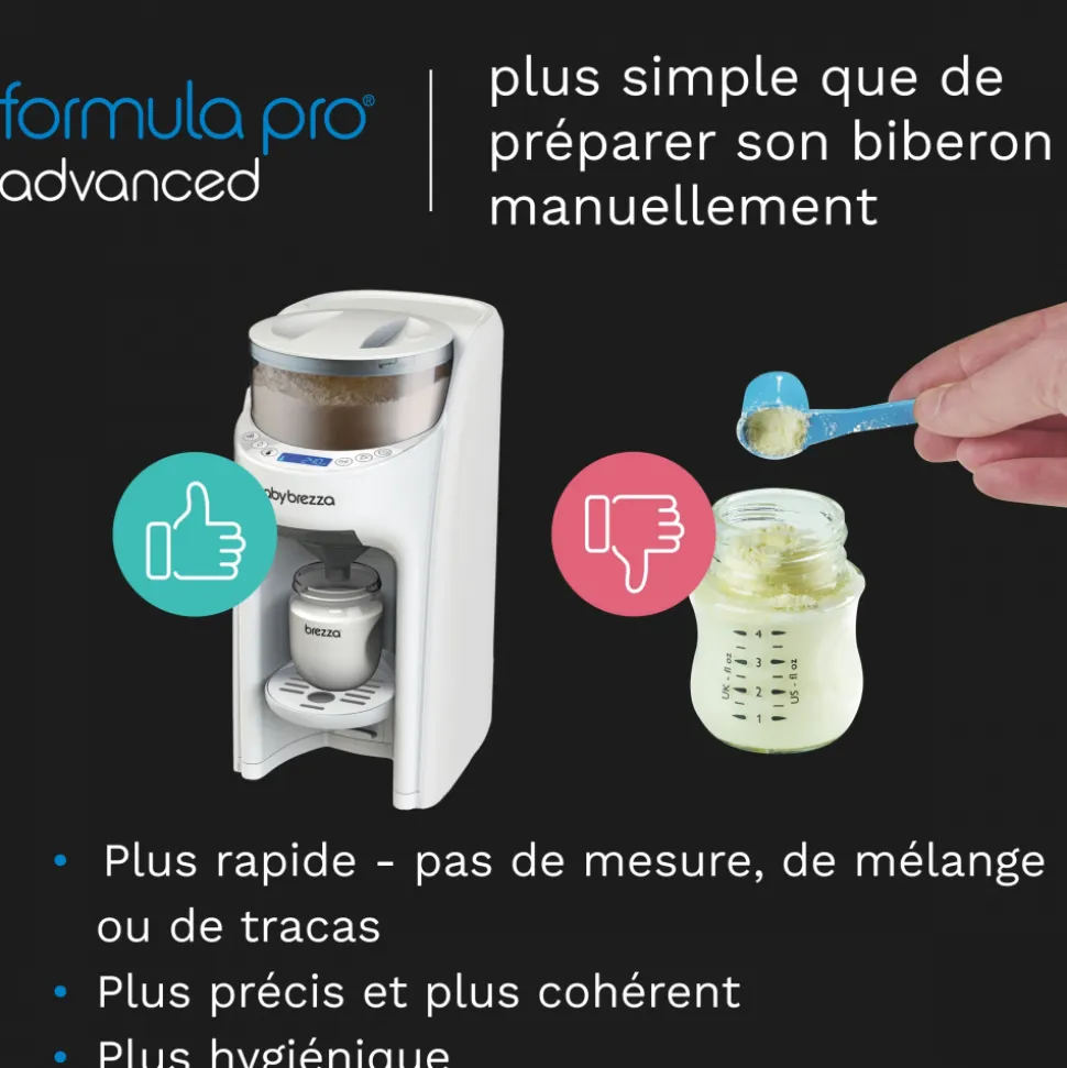 Préparateur de biberons formula pro advanced blanc