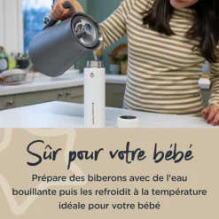 Préparateur de biberons nomade goprep, thermos refroidisseur