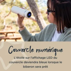 Préparateur de biberons nomade goprep, thermos refroidisseur