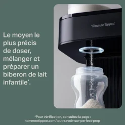 Préparateur de biberons perfect prep pro + 2 biberons advanced anti-colique 260 ml offerts