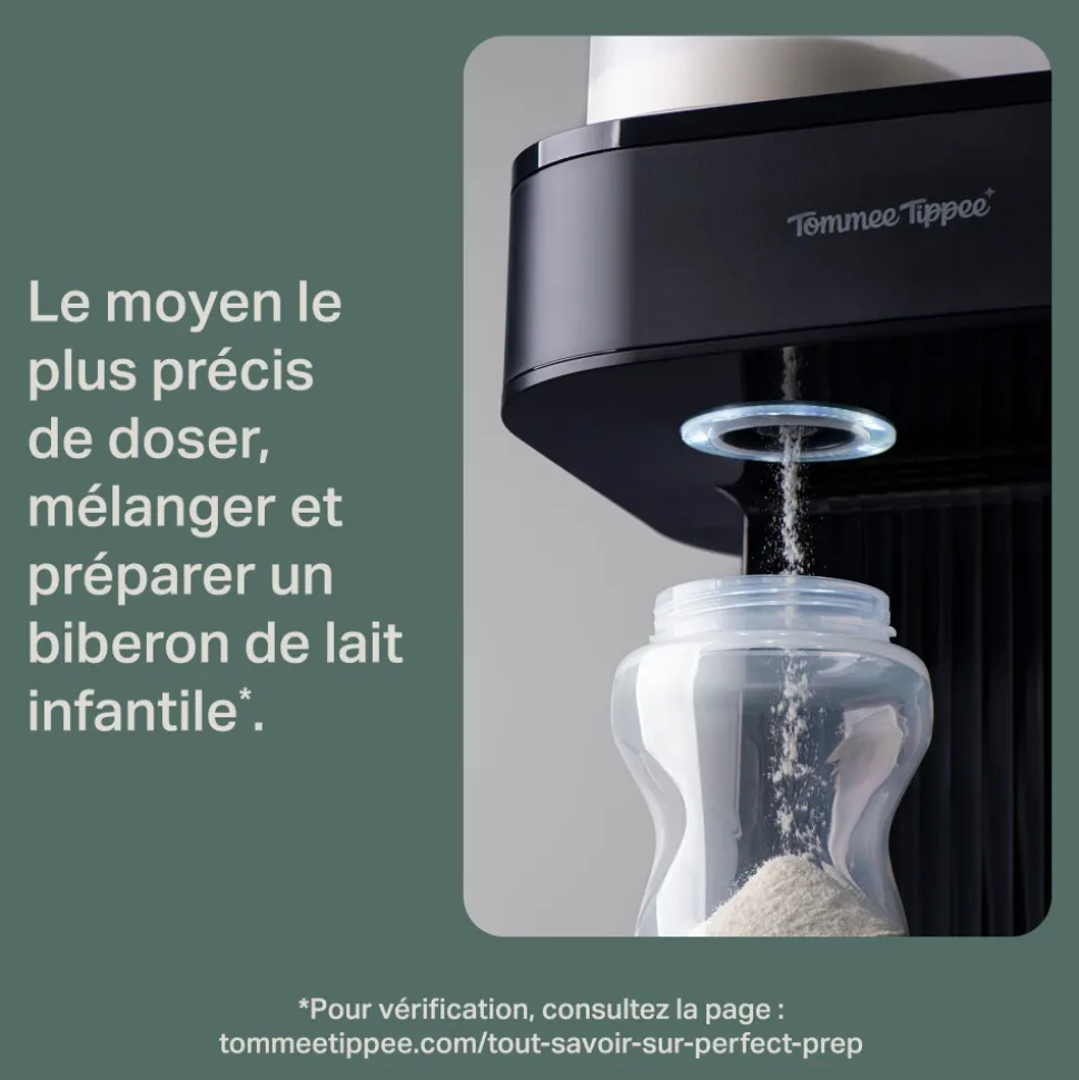 Préparateur de biberons perfect prep pro + 2 biberons advanced anti-colique 260 ml offerts
