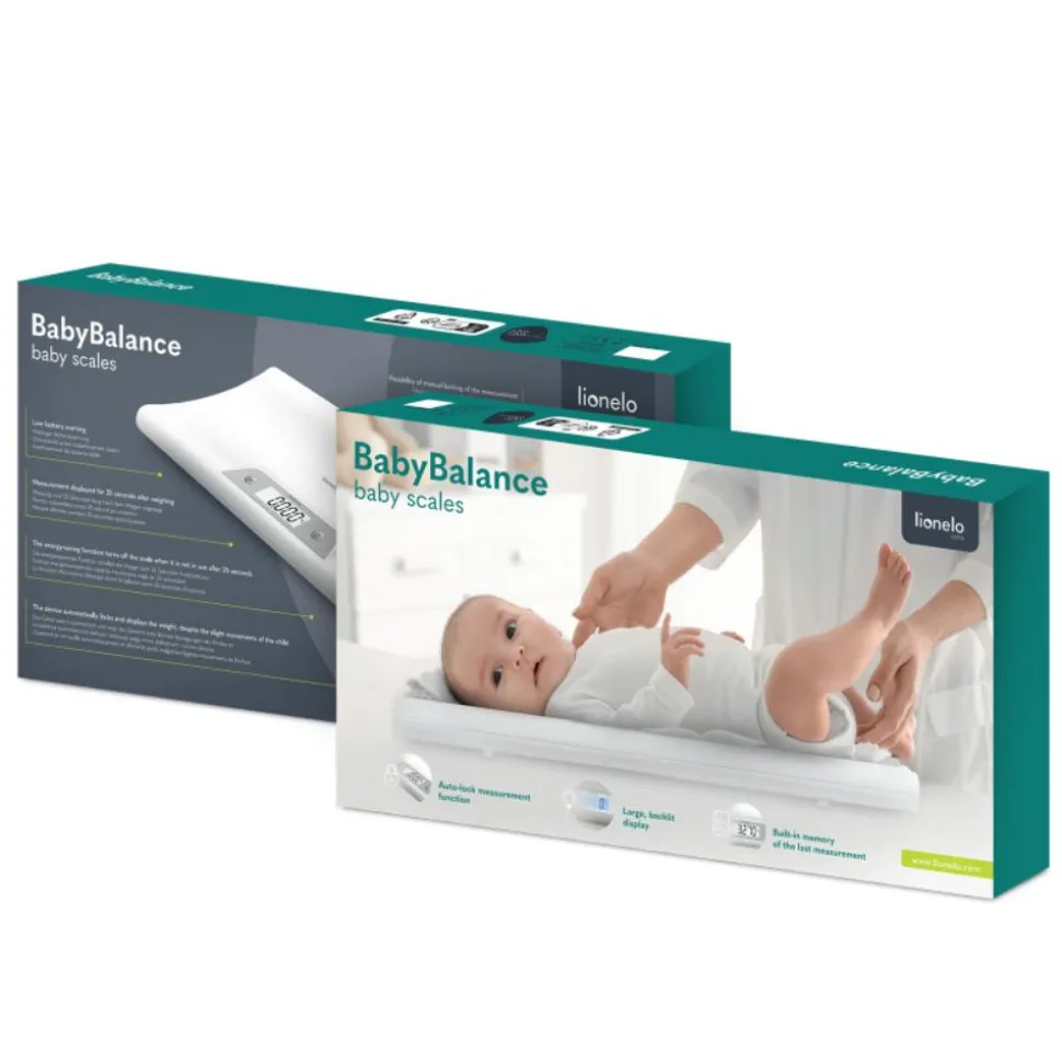 Pèse bébé babybalance white