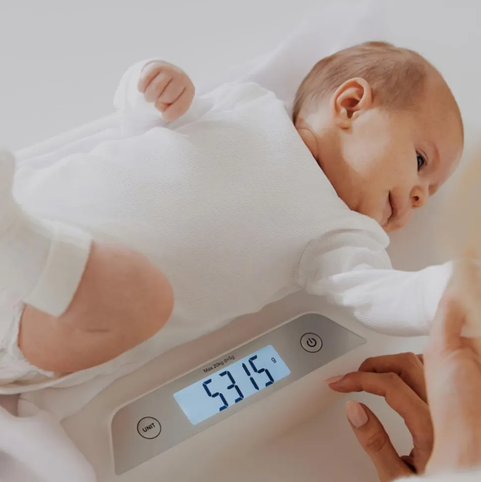 Pèse bébé babybalance white