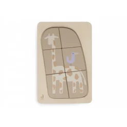 Puzzle en bois jungle jambo girafe
