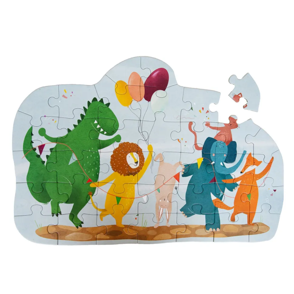 Puzzle enfant à forme - fête d'anniversaire - 36 pièces