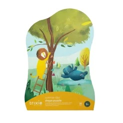 Puzzle enfant à forme - journée d'été - 35 pièces