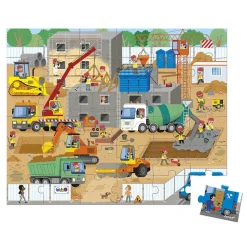 Puzzle enfant 36 pièces chantier