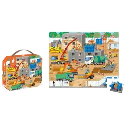 Puzzle enfant 36 pièces chantier