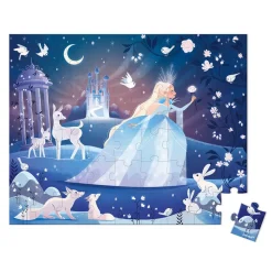 Puzzle enfant 54 pièces féérie des glaces