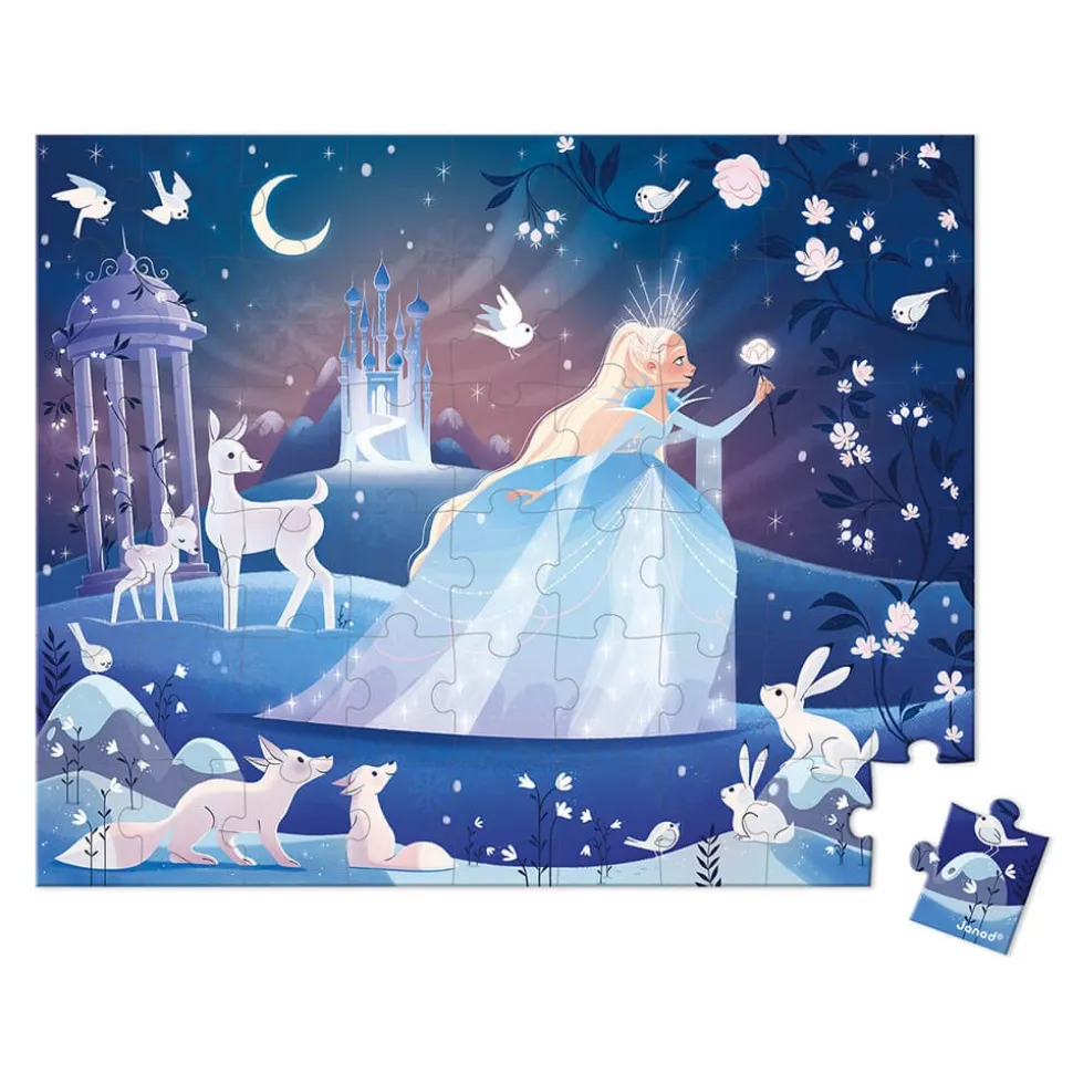 Puzzle enfant 54 pièces féérie des glaces