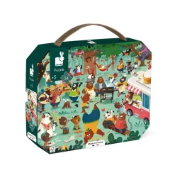 Puzzle enfant 54 pièces la cousinade des ours
