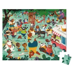 Puzzle enfant 54 pièces la cousinade des ours
