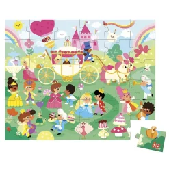 Puzzle enfant 36 pièces les princesses