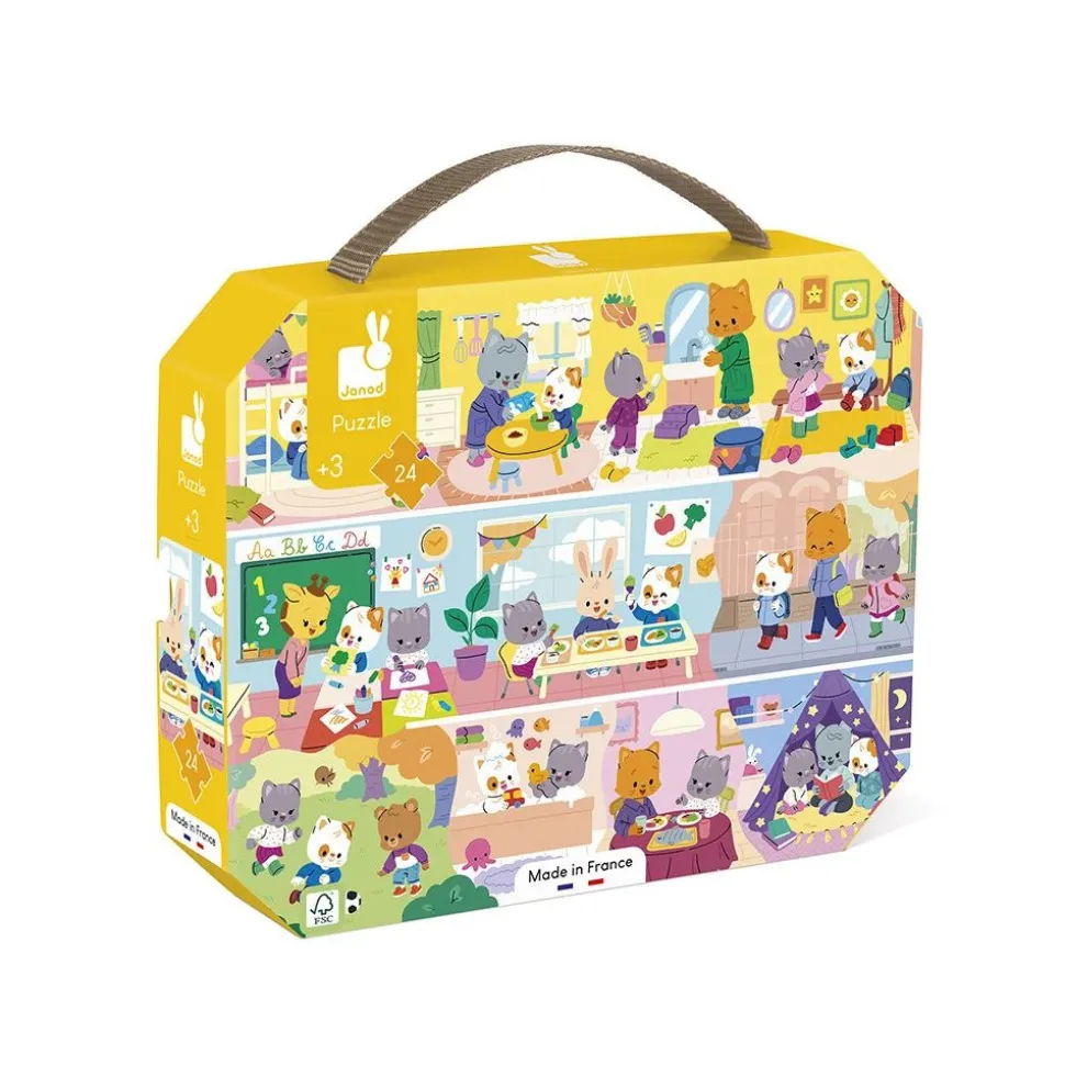 Puzzle enfant 24 pièces les rituels