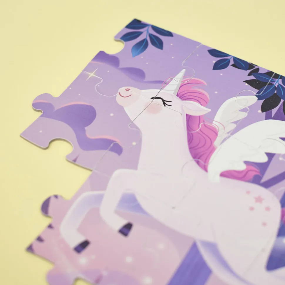 Puzzle enfant 54 pièces licornes
