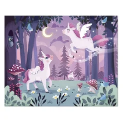 Puzzle enfant 54 pièces licornes
