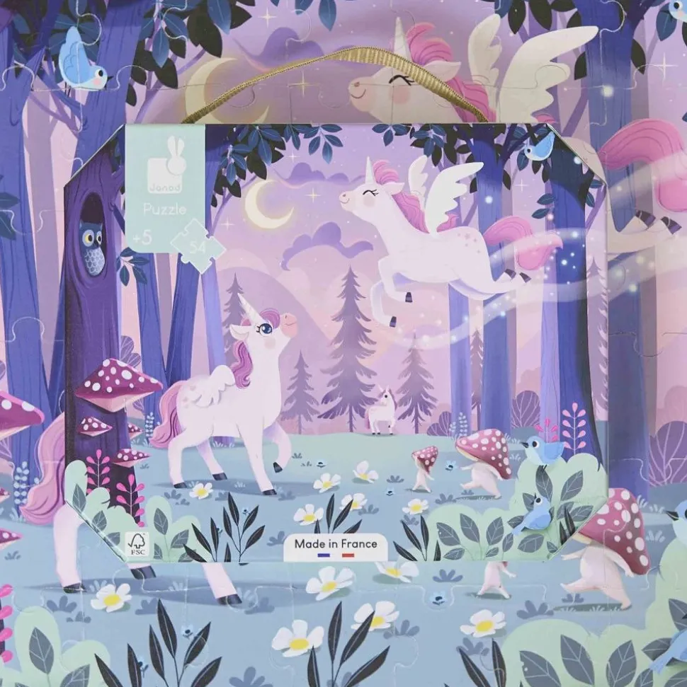 Puzzle enfant 54 pièces licornes