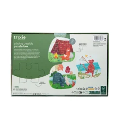 Puzzle à forme - jeux en plein air - 3 puzzles