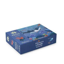 Puzzle phosphorescent les aventures de paulie - sous la mer 24 pièces