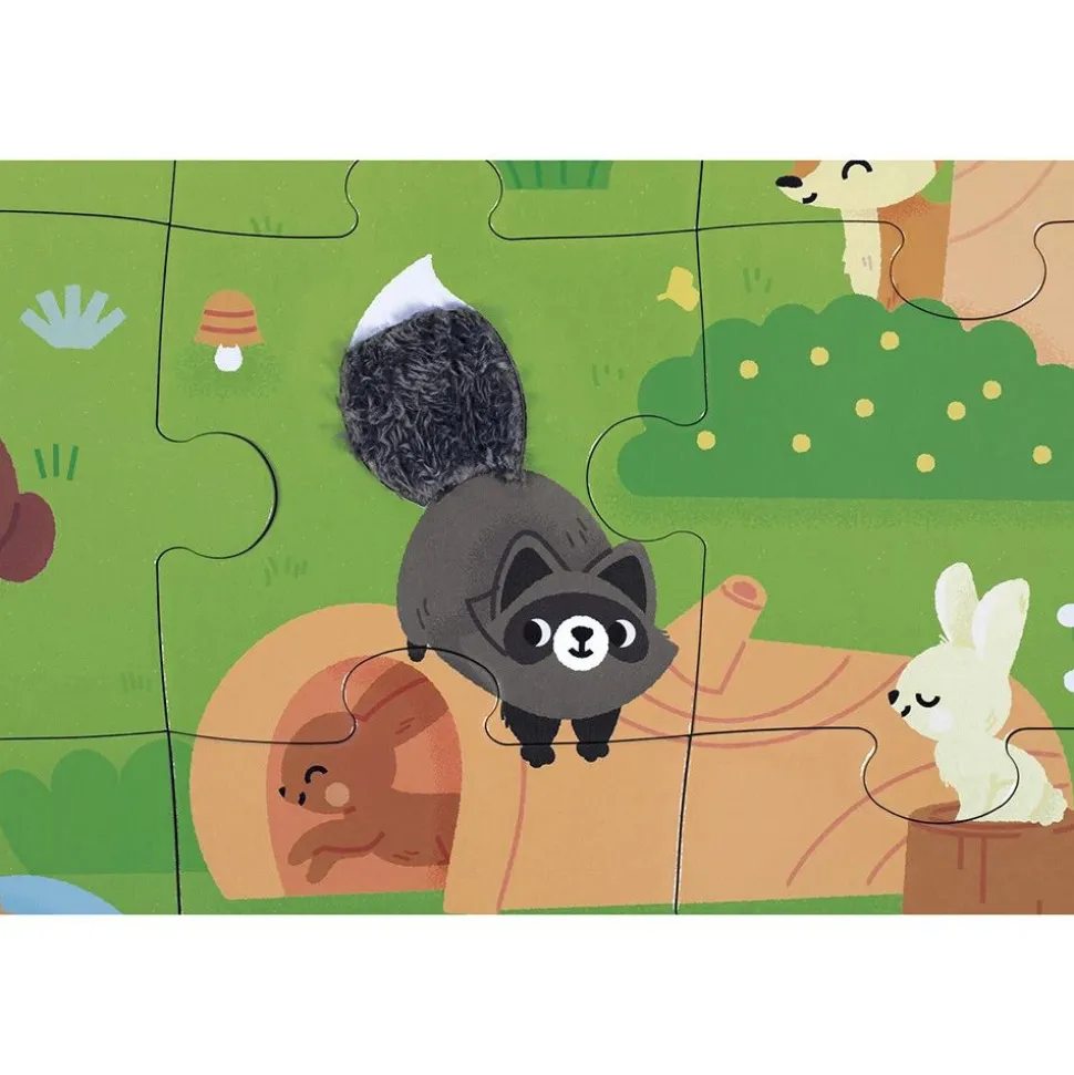 Puzzle tactile la forêt 20 pièces