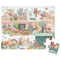 Puzzle une journée 24 pièces